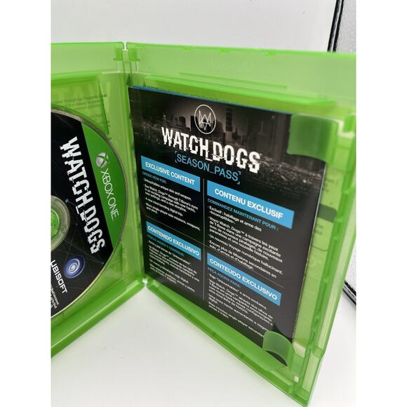 Watch Dogs (Microsoft Xbox One, 2014) Complete In Box - Picture 4 of 6